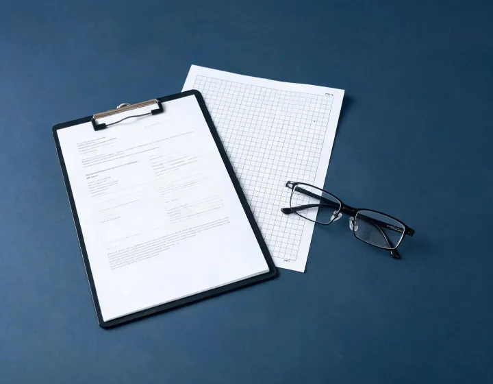 Men's foldable reading glasses staged for a project RFQ